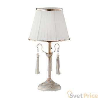 Настольная лампа Crystal Lux Ofelia LG1 White