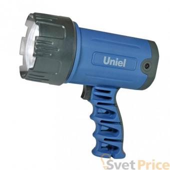 Фонарь-прожектор светодиодный Uniel (06030) аккумуляторный 150 лм S-SL016-BB Blue