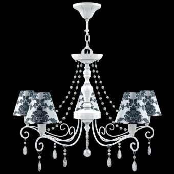 Подвесная люстра Lamp4you Provence E4-05-WM-LMP-O-2-CRL-E4-05-TR-UP