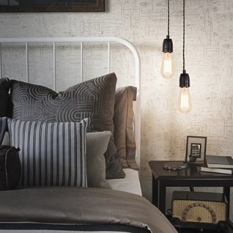 Подвесной светильник Ideal Lux Klaus SP1 Nero