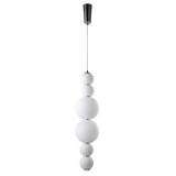Подвесной светодиодный светильник Crystal Lux Desi SP6 Chrome/White