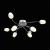 Потолочная светодиодная люстра ST Luce Luna SL478.102.08 страна Италия Потолочная светодиодная люстра ST Luce Luna SL478.102.08