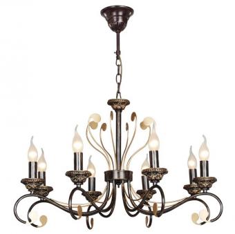 Подвесная люстра IDLamp Riccarda 261/8-Blackplatina