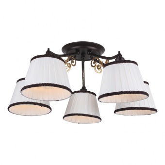 Потолочная люстра Arte Lamp Capri A6344PL-5BR