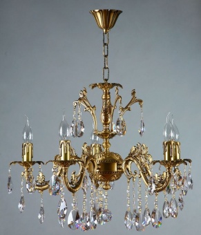 Подвесная люстра Ambiente Granada 2118/5 AB Tear drop