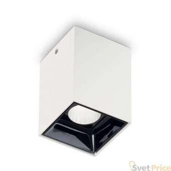 Потолочный светодиодный светильник Ideal Lux Nitro 10W Square Bianco