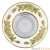 Встраиваемый светильник Fametto Arno DLS-A105 GU5.3 Chrome/White+Gold