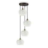 Подвесная люстра Ideal Lux Edelweiss SP4