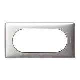 Рамка 4/5-модульная Legrand Celiane алюминий 068925