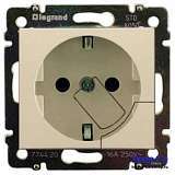 Розетка 2К+3 Legrand Valena 16A 250V с/з механической системой выталкивания вилки винтовой зажим слоновая кость 774395