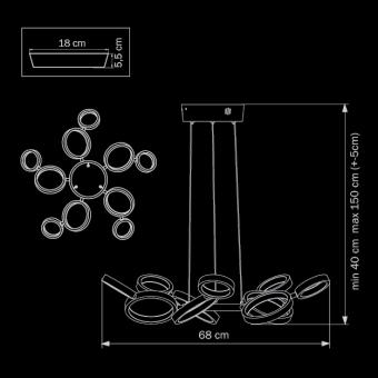 Подвесная люстра Lightstar 763010