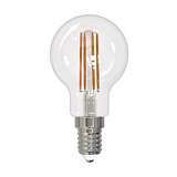 Лампа светодиодная филаментная (UL-00005176) Uniel E14 11W 3000K прозрачная LED-G45-11W/3000K/E14/CL PLS02WH