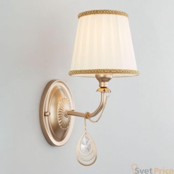 Бра Eurosvet Enzo 60068/1 перламутровое золото