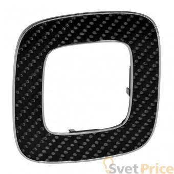 Рамка 1-постовая Legrand Valena Allure Карбон 754471