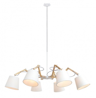 Подвесная люстра Arte Lamp Pinoccio A5703LM-6WH