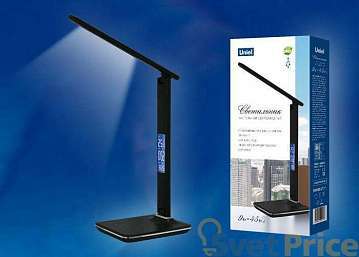 Настольная лампа (UL-00003335) Uniel TLD-551 Brown/LED/450Lm/3000-6000K/Dimmer/USB