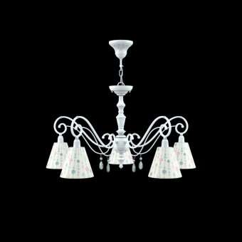 Подвесная люстра Lamp4you Provence E4-05-WM-LMP-O-17-CRL-E4-05-GR-DN