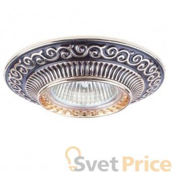 Встраиваемый светильник Donolux N1583-French gold+Brown copper