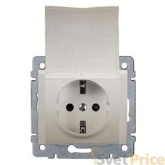 Розетка 2К+3 Legrand Galea Life 16A 250V с/з со шторками крышкой автоматические клеммы перламутр 771564