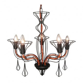 Подвесная люстра Arte Lamp Artefact A3225LM-5BK
