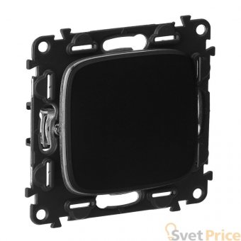 Выключатель одноклавишный Legrand Valena Allure 10A 250V антрацит 752911