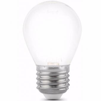 Лампа светодиодная филаментная E27 5W 2700К груша матовая 105202105