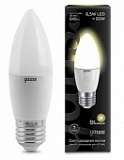 Лампа светодиодная E27 6.5W 2700К свеча матовая 103102107
