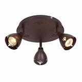Спот Luce Solara Spot 1011/3PL Brown