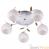 Потолочная люстра IDLamp Filomena 821/5PF-LEDWhitegold