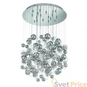 Каскадная люстра Ideal Lux Bollicine SP14 Cromo