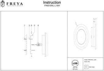 Бра Freya Blis FR6010WL-L18W