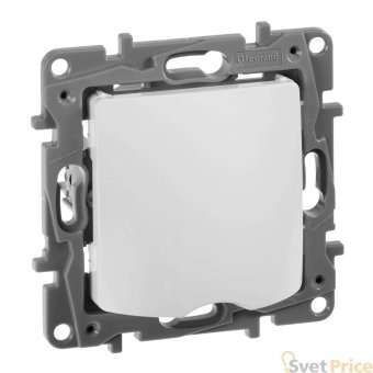 Вывод кабеля Legrand Etika белый 672229