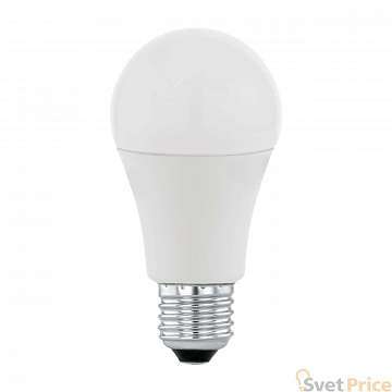 Лампа светодиодная диммируемая Eglo E27 12W 3000K матовая 11545