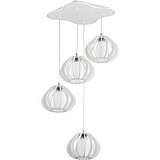 Подвесная люстра TK Lighting 323 Mela 4 White