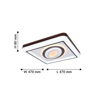 Потолочный светодиодный светильник F-Promo Lamellar 2459-5C