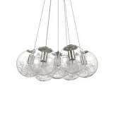 Подвесная люстра Ideal Lux Mapa Sat SP7 Nickel