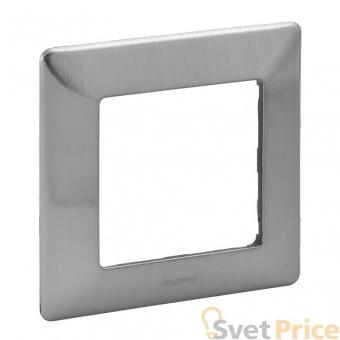 Рамка 1-постовая Legrand Valena Life Сталь 754151