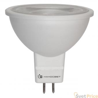 Лампа светодиодная GU5.3 8,5W 2700K полусфера прозрачная LH-MR16-8.5/GU5.3/827/12V L284