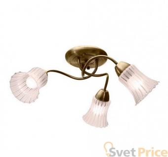 Потолочная люстра IDLamp Nanzen 245/3PF-Oldbronze
