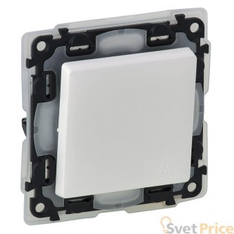 Выключатель одноклавишный Legrand Valena Life 6A 250V IP44 белый 752171
