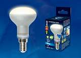 Лампа светодиодная (UL-00001491) E14 6W 3000K рефлектор матовый LED-R50-6W/WW/E14/FR PLS02WH