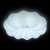 Потолочный светодиодный светильник Ambrella light Orbital Cloud FC319L WH 120W D660