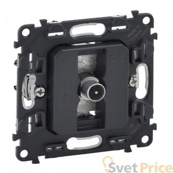 Розетка TV проходная Legrand Valena Мех In Matic 753067