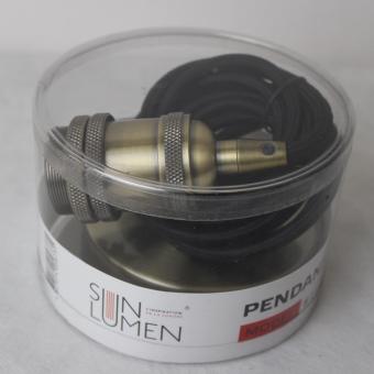 Ретро патрон с подвесом E14 Бронза Sun Lumen 056-731