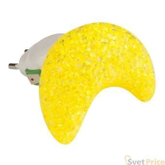 Настенный светодиодный светильник (10331) Uniel DTL-309-Месяц/Yellow/1LED/0,1W