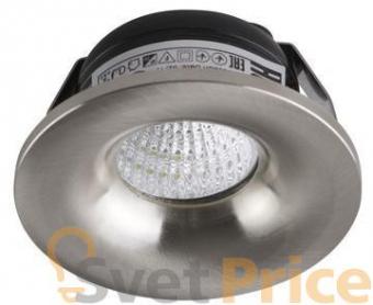 Встраиваемый светодиодный светильник Horoz Bianca 3W 4200К матовый хром 016-036-0003