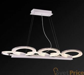 Подвесной светодиодный светильник IDLamp Arien 400/6-LEDWhitechrome