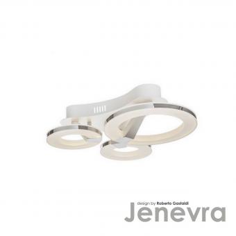 Потолочный светодиодный светильник IDLamp Jenevra 397/3PF-LEDWhitechrome