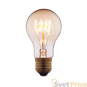 Лампа накаливания E27 60W груша прозрачная 1004-SC
