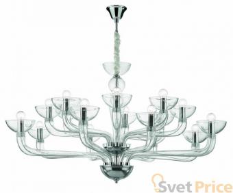 Подвесная люстра Ideal Lux Casanova SP16 Trasparente